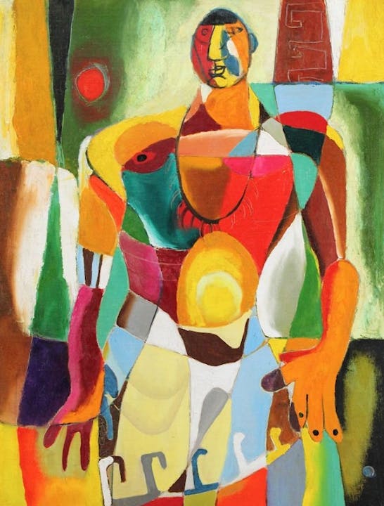 Abstract Male Figure