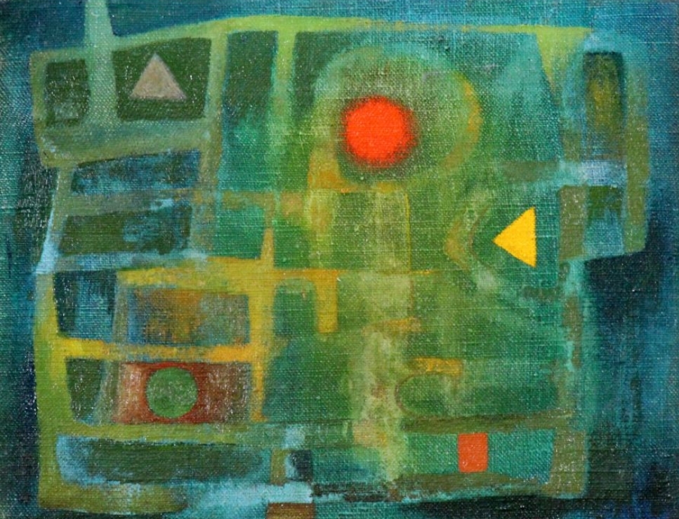 Abstract Night Scene