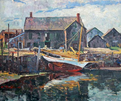 Antonio Martino Fishing Boats Gloucester