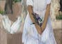 Bride with Doves attr Leon Krull