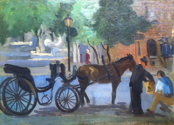 Carriage in the Park
