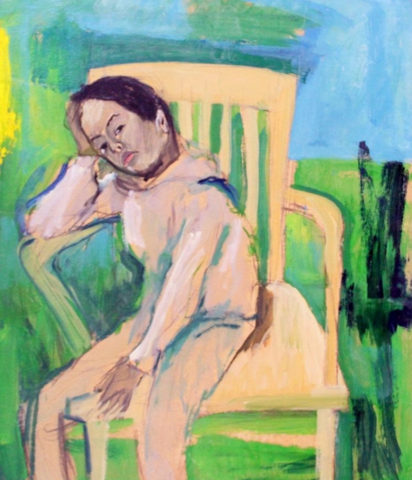 Child Resting in Chair