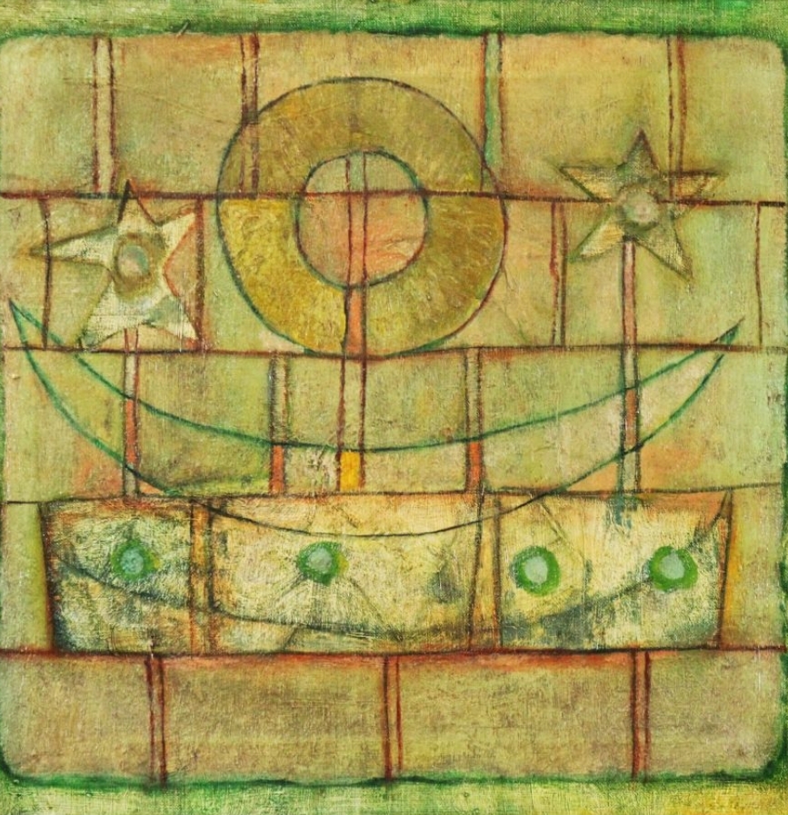 Crescent Moon and Stars