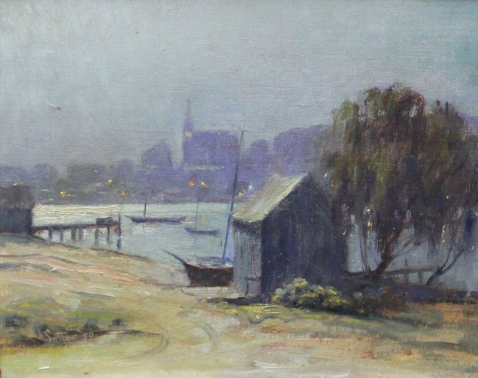 Evening Gloucester Harbor