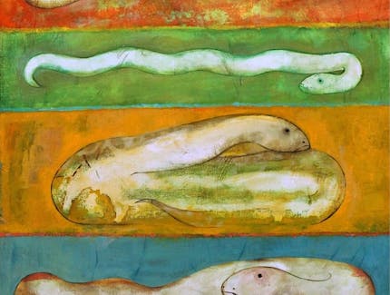 Four Snakes Hippopotamus