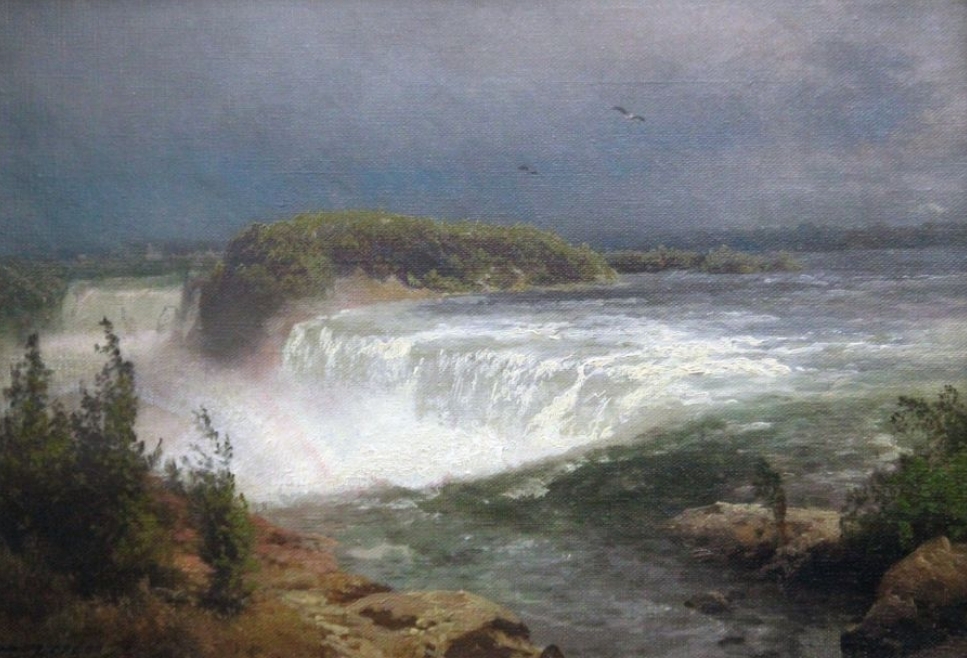 Horseshoe Falls and Goat Island unframed