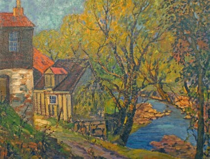 House in Spring
