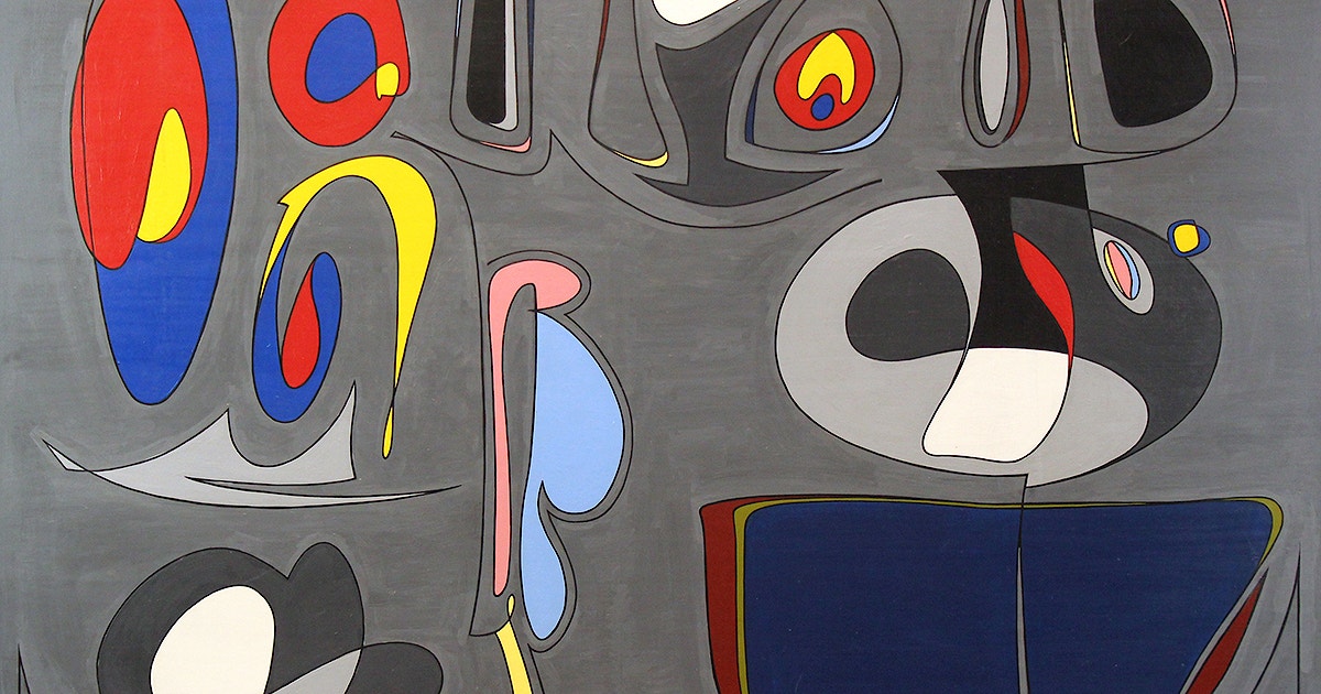 Biomorphic Abstract II | Gratz Gallery & Conservation Studio