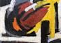 Morris Blackman Expressionist Abstract VIII Oil on Canvas 50x28 Lower Left LR