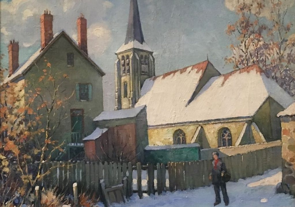 Old Swedes Church Winter