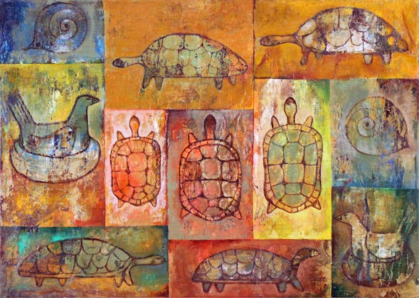 Peter Miller Turtle Petroglyphs
