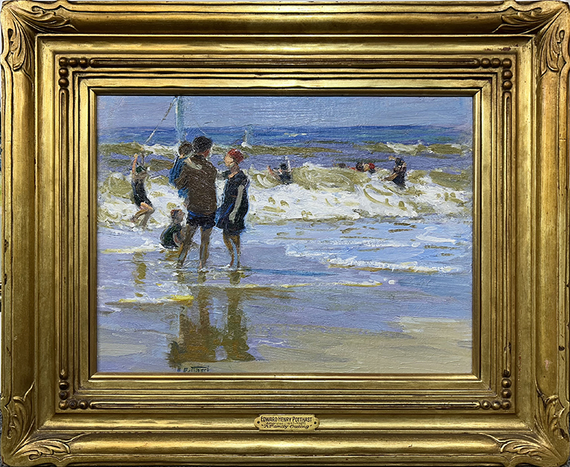 Potthast Family Outing Framed LR