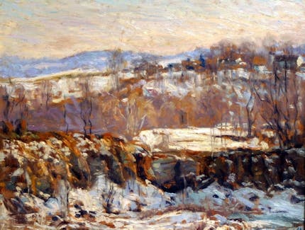 Quarry at Winter