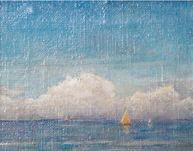 Sailboat and Clouds