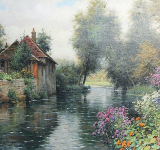 Spring Along the French Canal