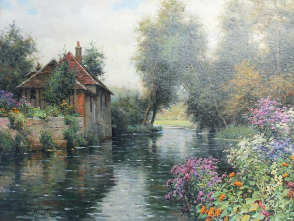 Spring Along the French Canal
