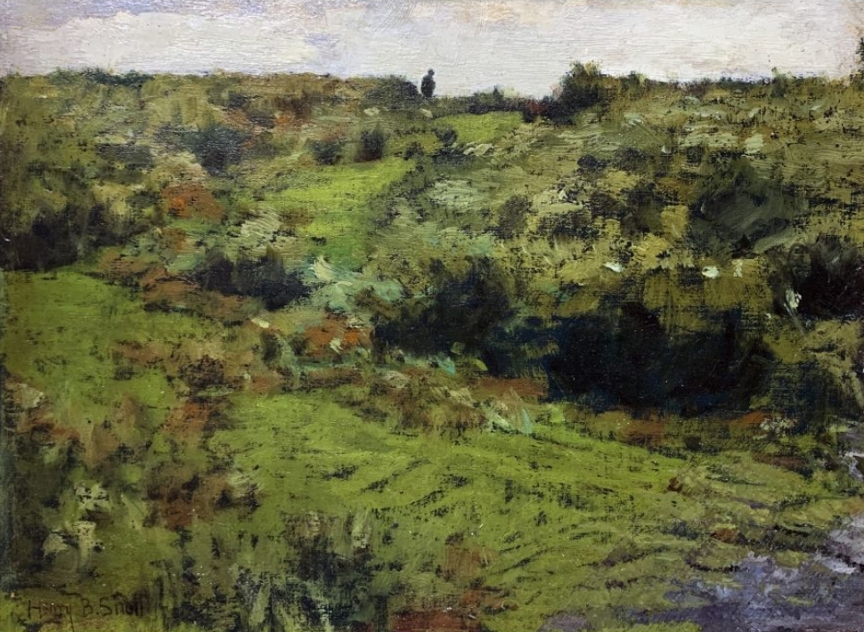 Top of the Hill canvas