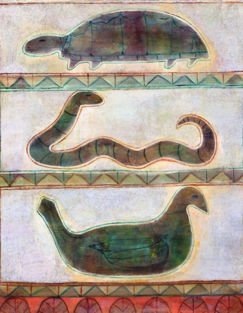 Turtle Snake and Dove