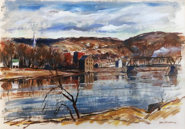 View from Lambertville