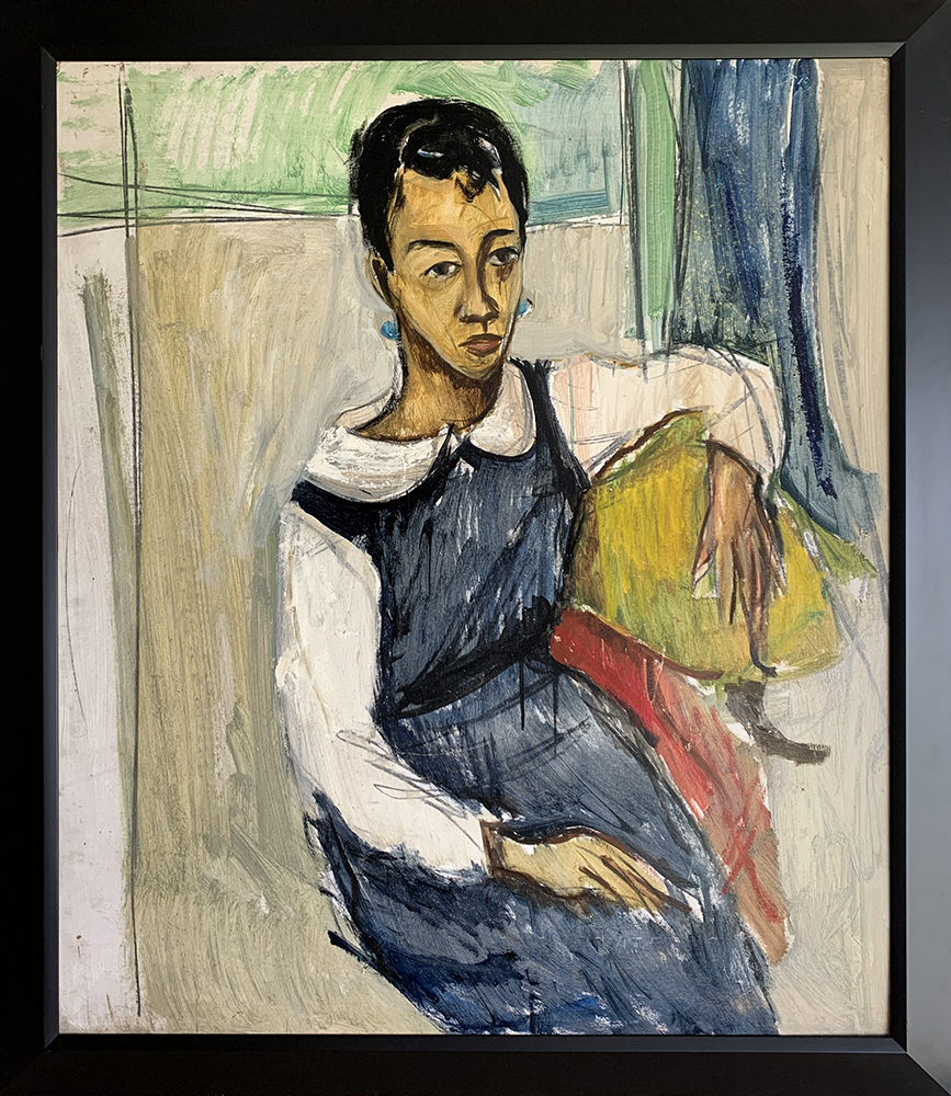 Woman with Pearl Earrings