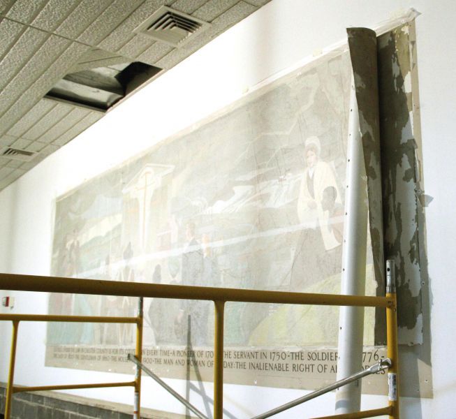 Chester County Courthouse Mural 4