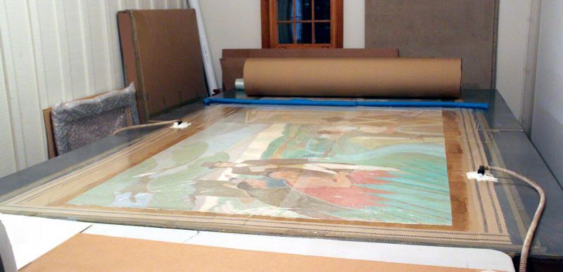 Chester County Courthouse Mural 9